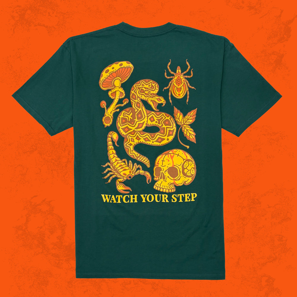 Watch Your Step Tee – Crooked Creek Holler