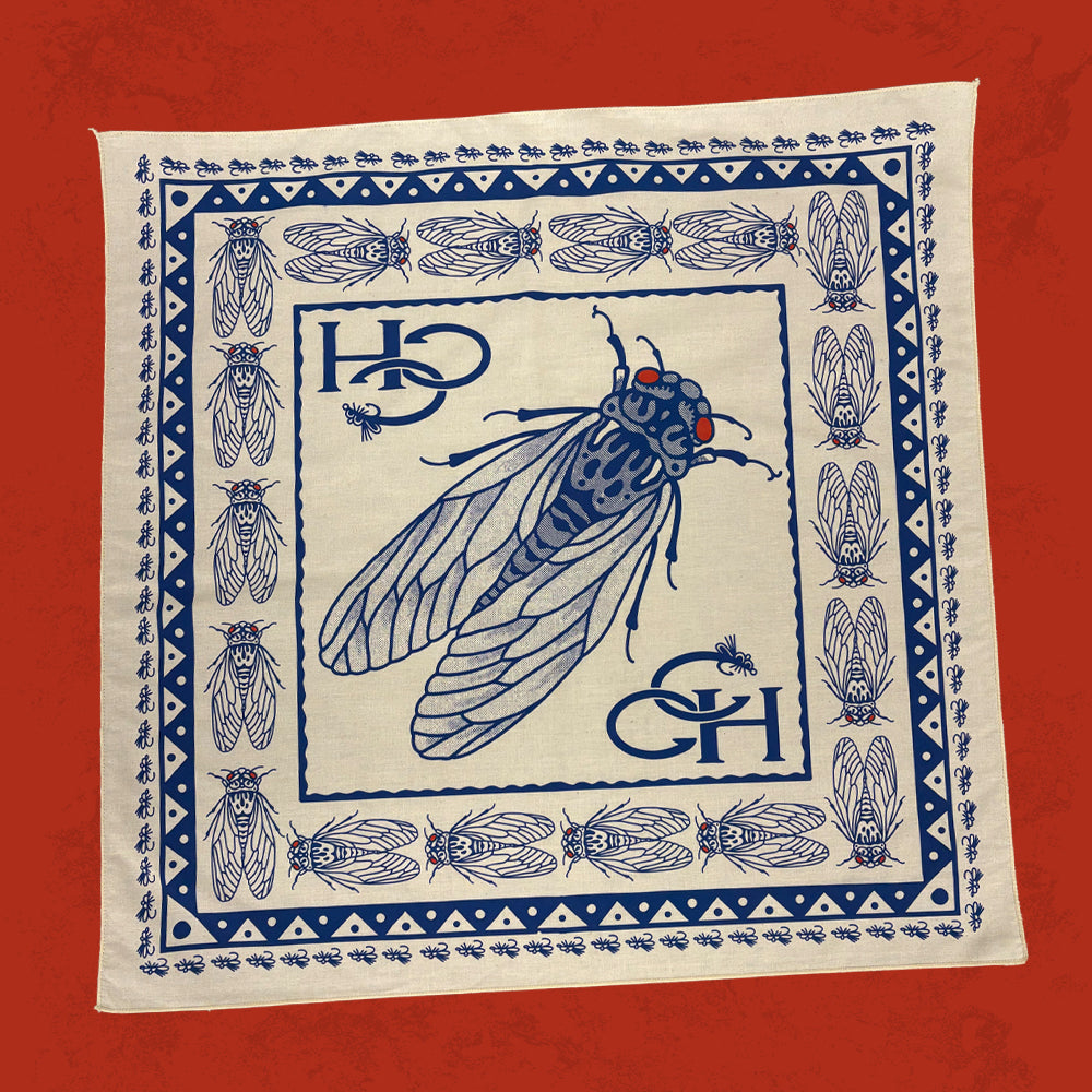 Cicada Bandana – Crooked Creek Holler