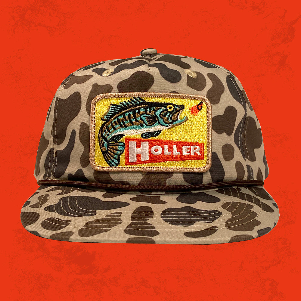 Holler Patch Hat - Duck Camo – Crooked Creek Holler