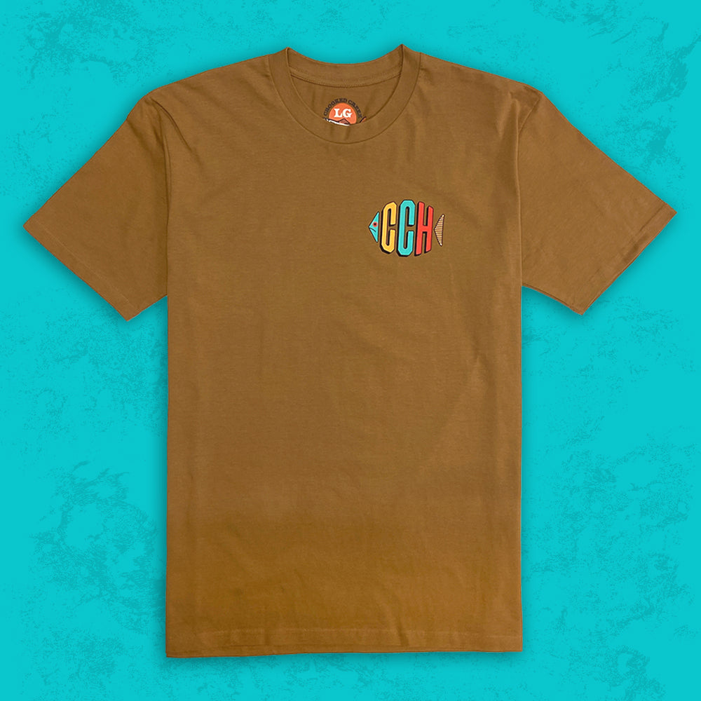 Triple Trout Tee – Crooked Creek Holler