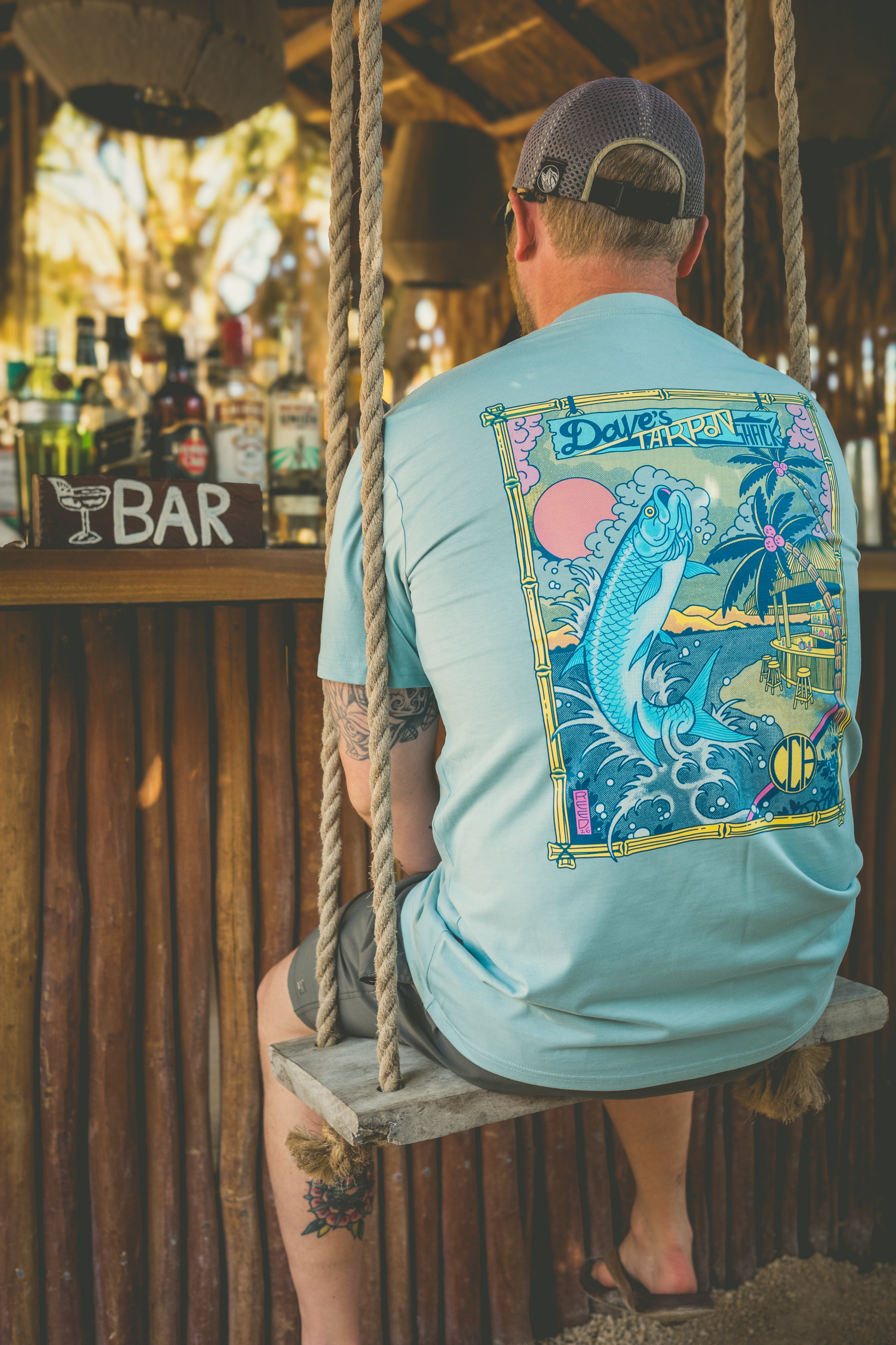 Dave's Tarpon Shack Tee – Crooked Creek Holler