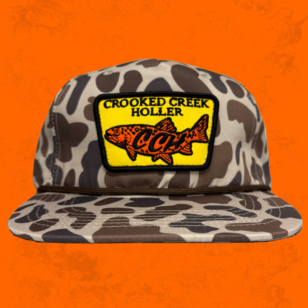 OG Trout Patch Camo Hat