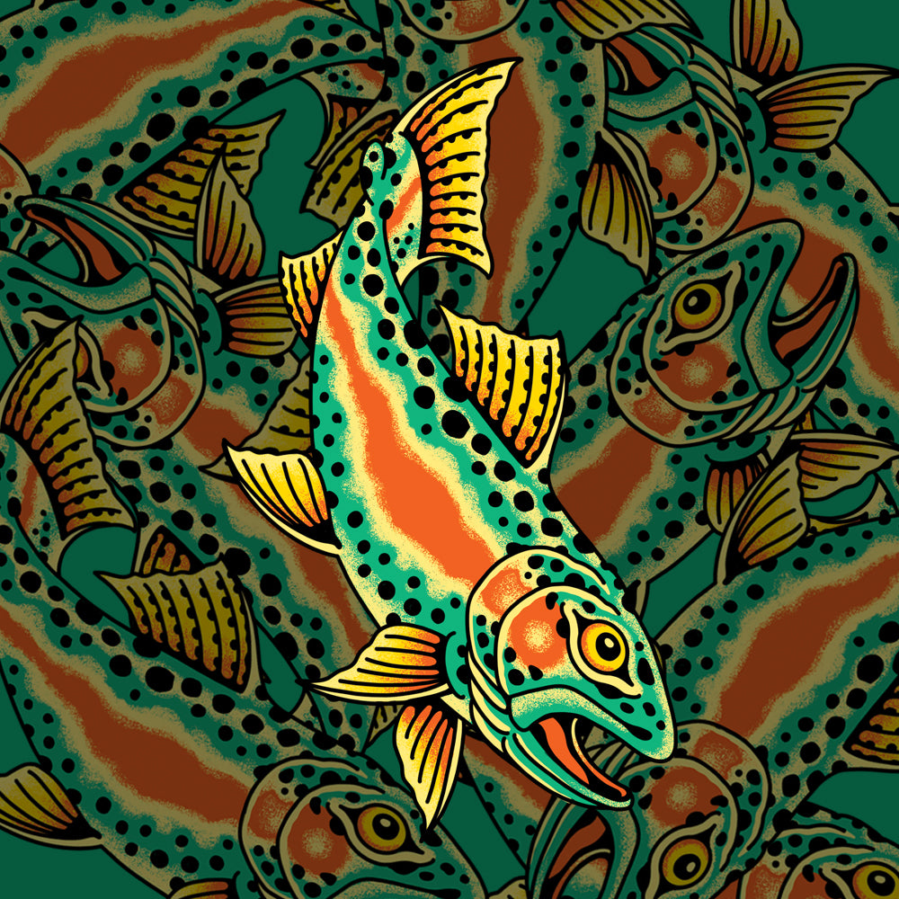 Rainbow Trout Sticker