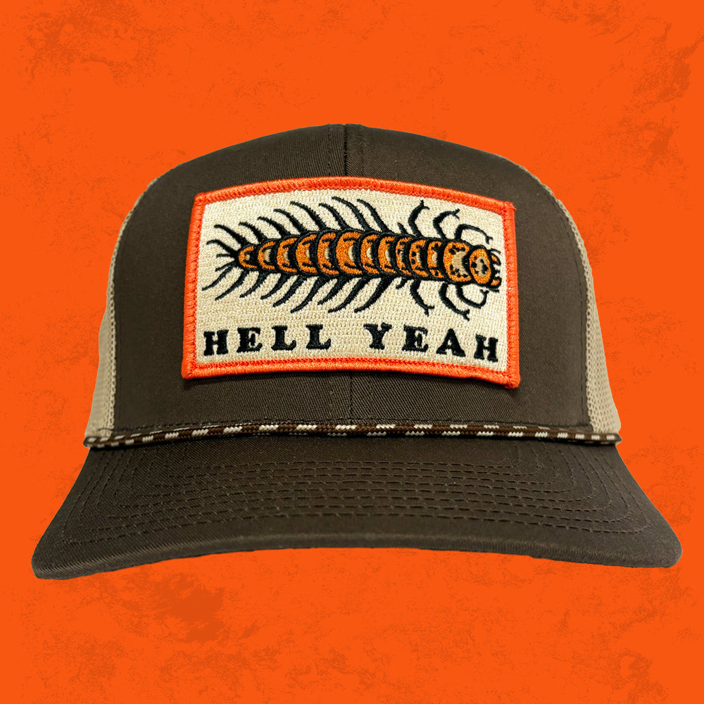 Hell Yeah Trucker Cap - Brown