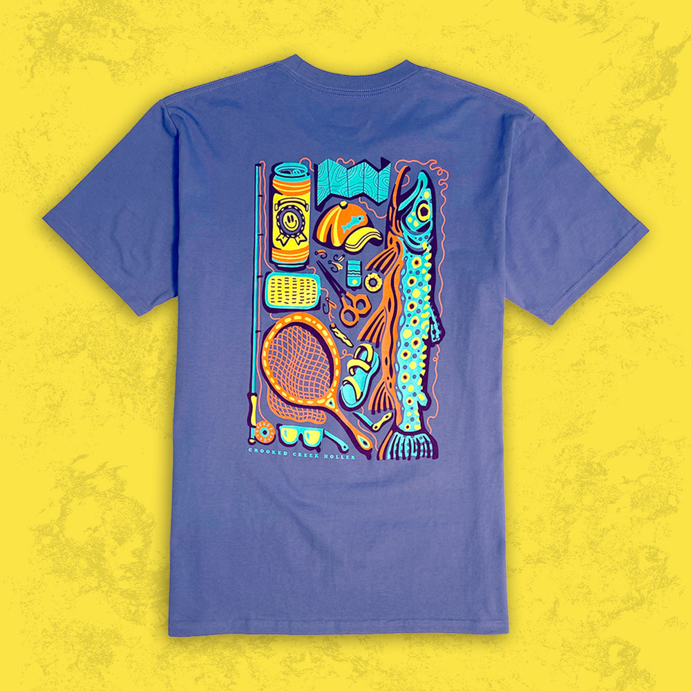 Blue Line Special Tee – Crooked Creek Holler