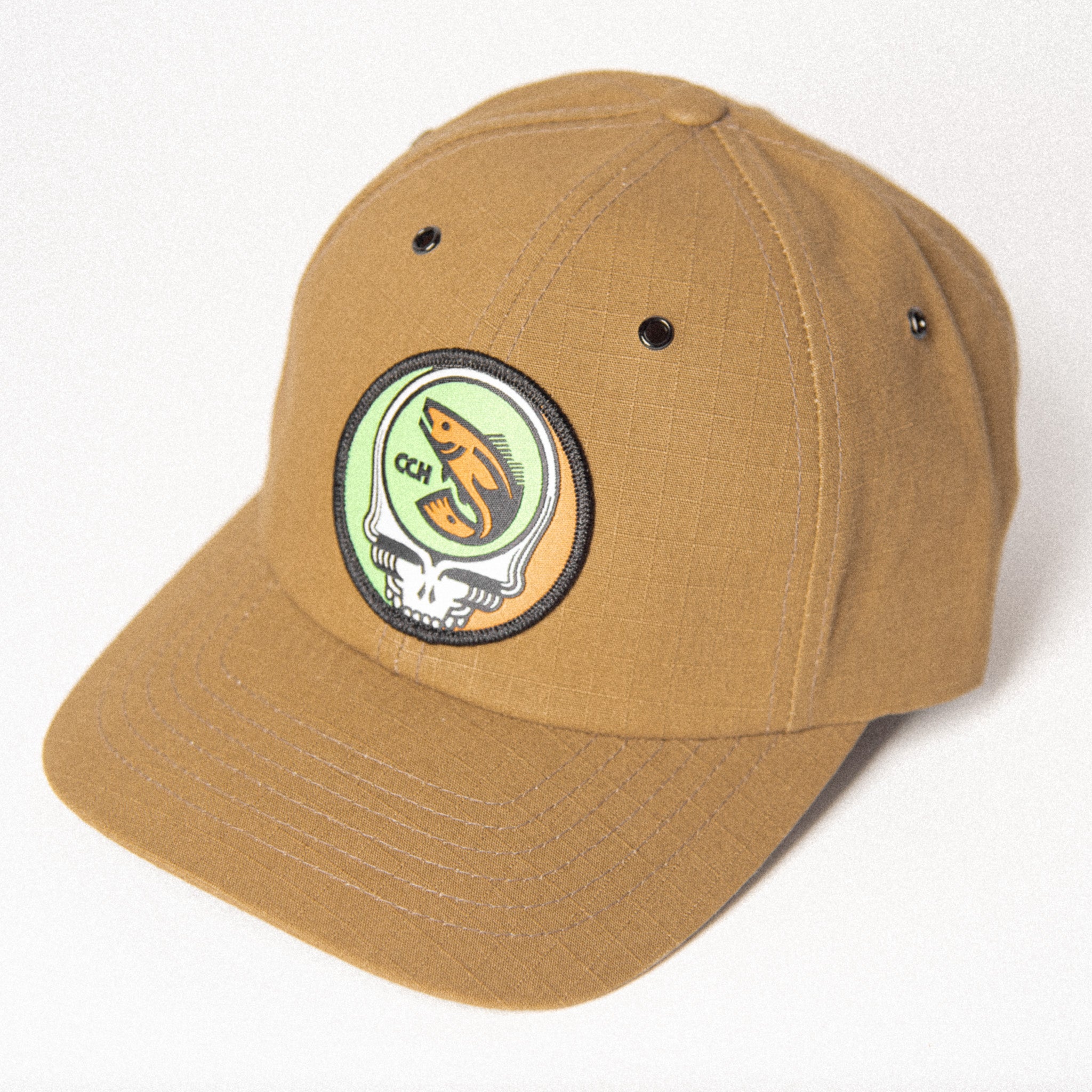 Grateful Dead Baseball Cap - Stealie baseball cap - Green Grateful