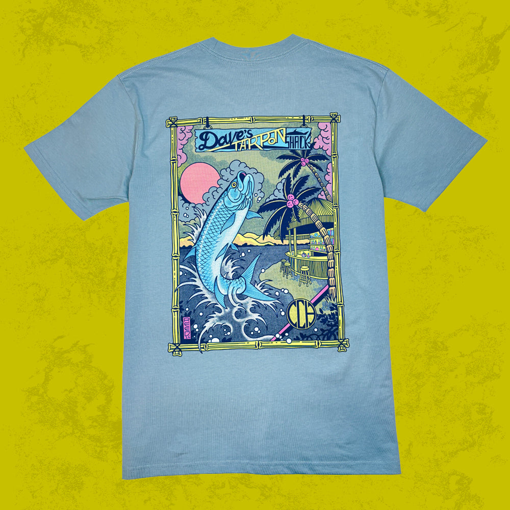 Dave's Tarpon Shack Tee – Crooked Creek Holler