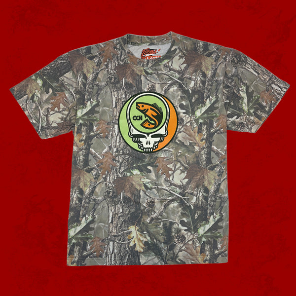 メンズウェア GOOLD GOLF ROCKERS OG LOGO CAMO TEE XL Stealie Camo Tee – Crooked Creek Holler